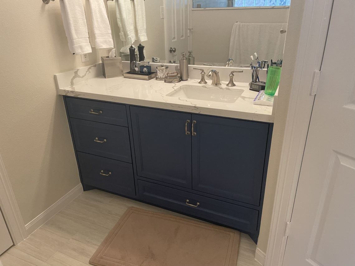 Remodel vanity