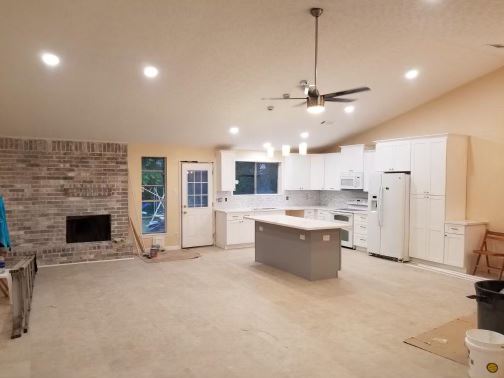 After Photo of Full Home Makeover - Kitchen