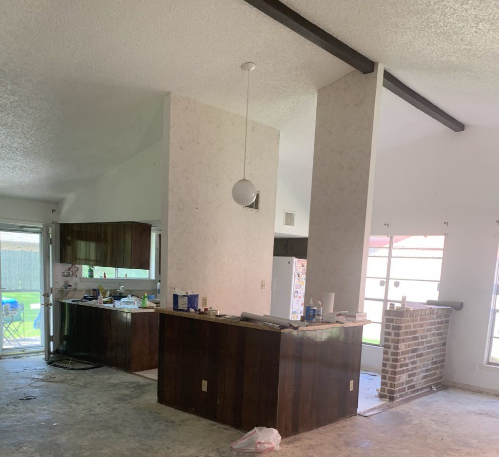 Before Photo of Full Home Makeover - Kitchen