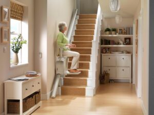 Stairlift in home