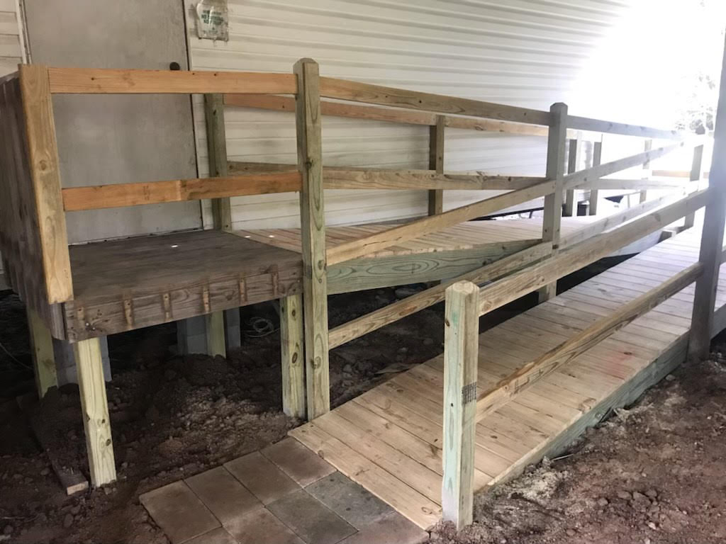 Ramp Installation for Veteran Using HISA Grant